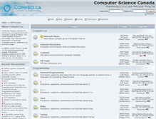 Tablet Screenshot of compsci.ca